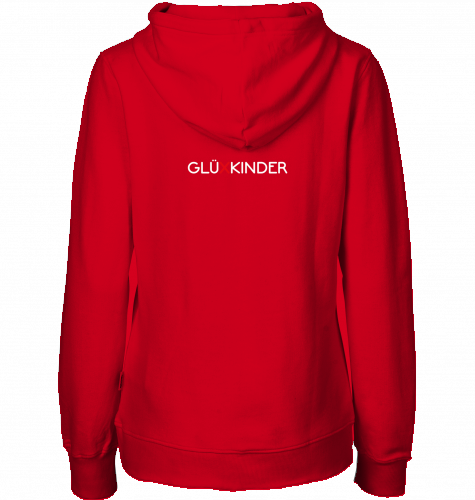 Organic Hoodie (women) WELT AUS MUSIK AN - white typo