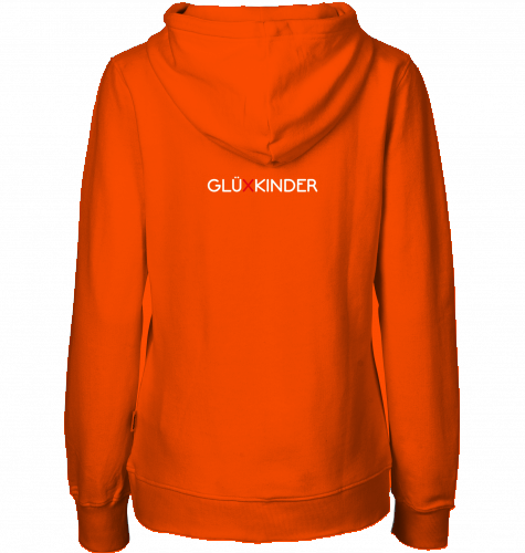 Organic Hoodie (women) WELT AUS MUSIK AN - white typo