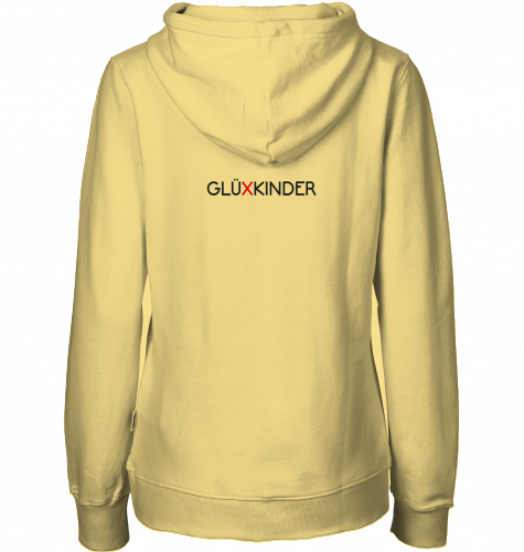 Organic Hoodie (women) WELT AUS MUSIK AN - black typo