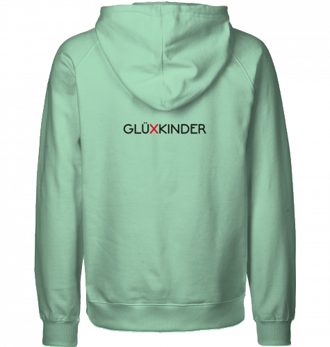 Organic Hoodie (men) WELT AUS MUSIK AN - black typo