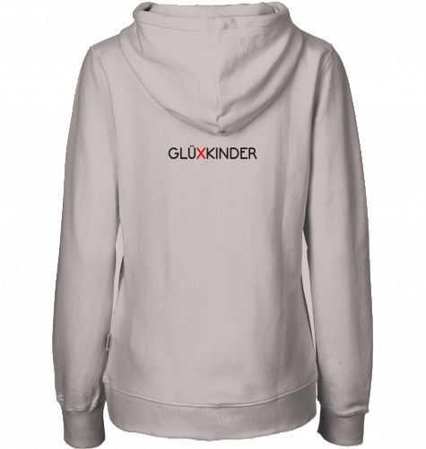 Organic Hoodie (women) WELT AUS MUSIK AN - black typo