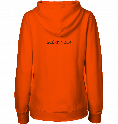 Organic Hoodie (women) WELT AUS MUSIK AN - black typo