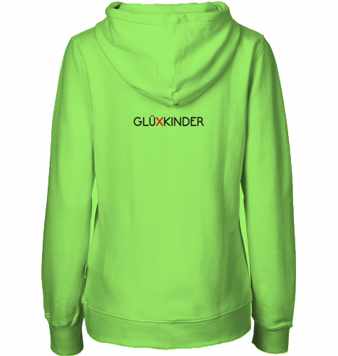 Organic Hoodie (women) WELT AUS MUSIK AN - black typo