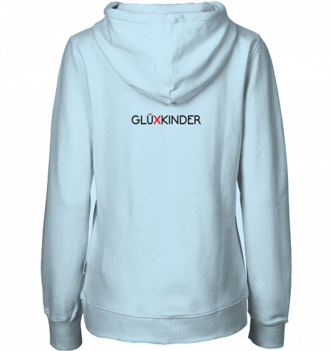 Organic Hoodie (women) WELT AUS MUSIK AN - black typo