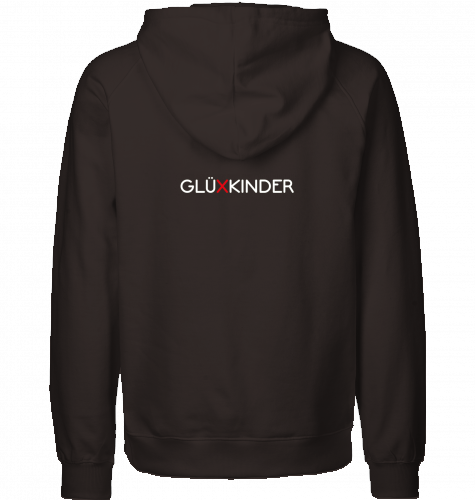Organic Hoodie (men) WELT AUS MUSIK AN - white typo