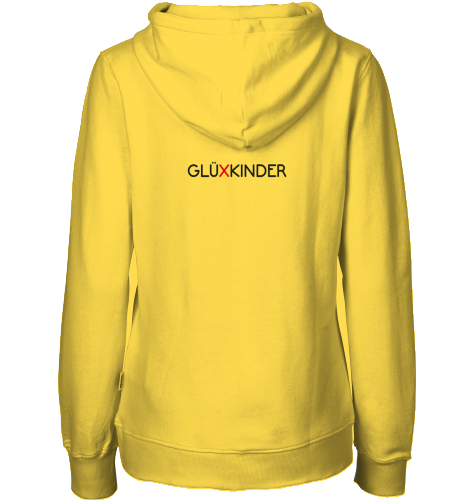 Organic Hoodie (women) WELT AUS MUSIK AN - black typo