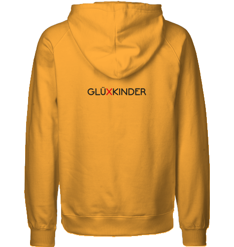 Organic Hoodie (men) WELT AUS MUSIK AN - black typo